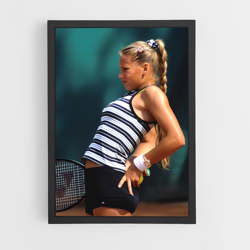 Poster Anna kournikova compétitivité – affiche Tennis (vue 2)